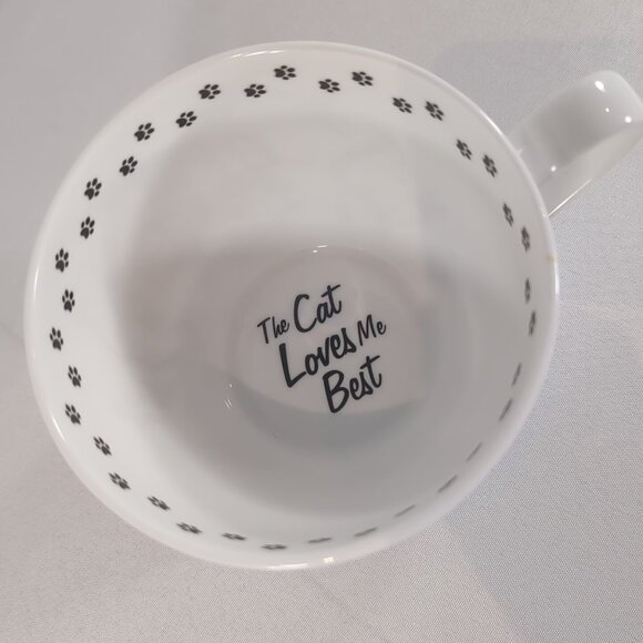 Portobello By Inspire Mug Cats Cat Loves Me Best Paw Prints England Bone China - Picture 2 of 13